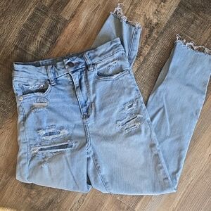 AE Curvy Super High Rise Jegging Size 2R